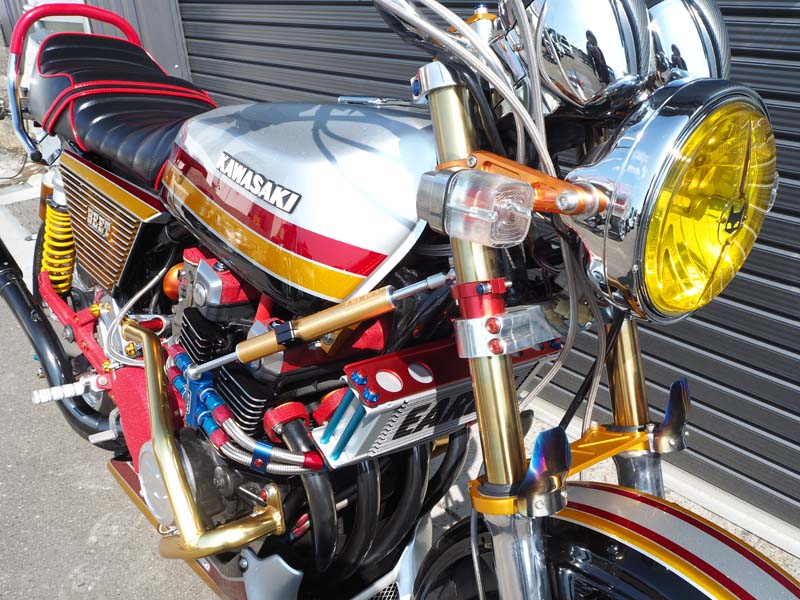 バイクの塗装事例9