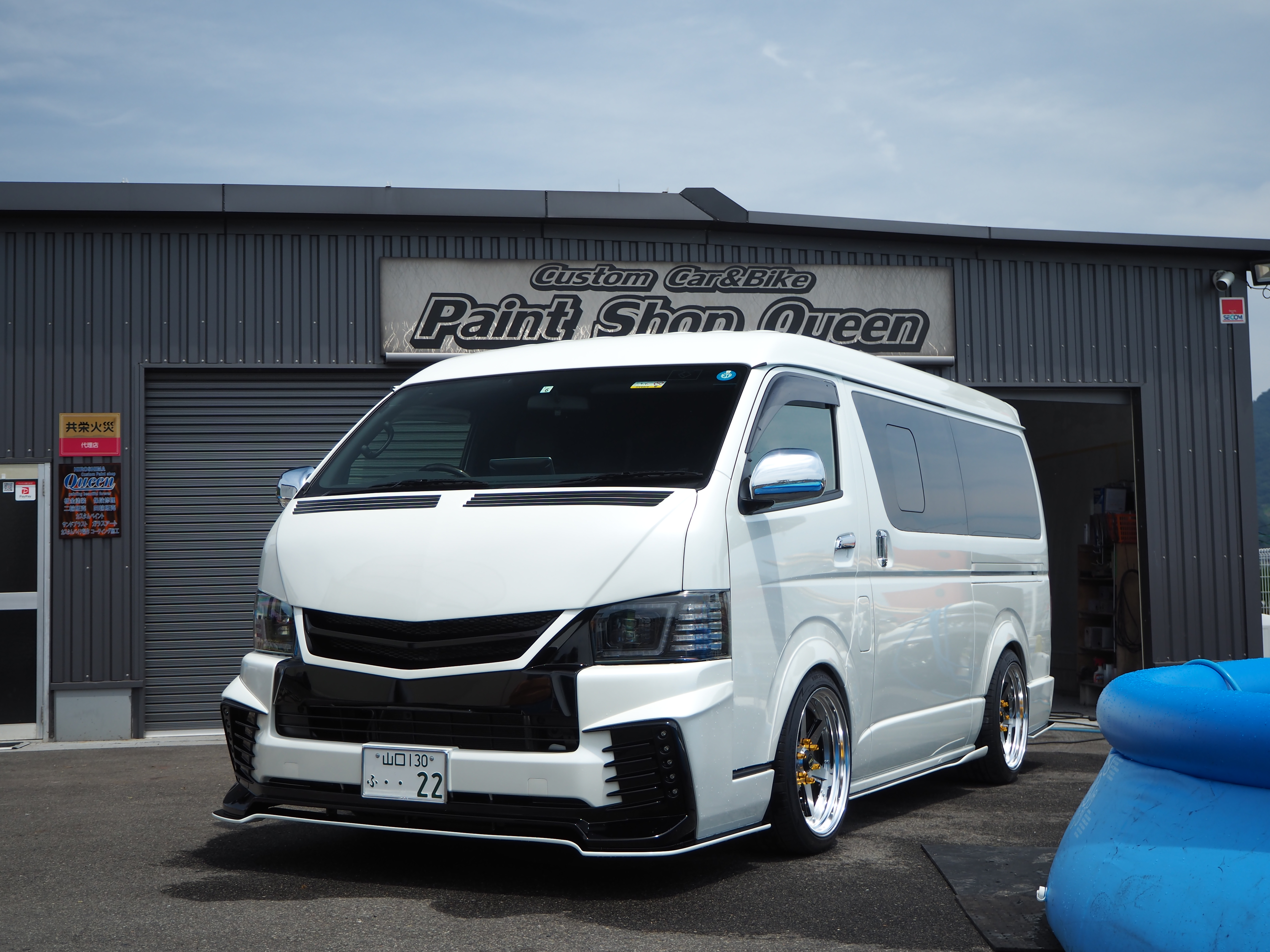 車の塗装