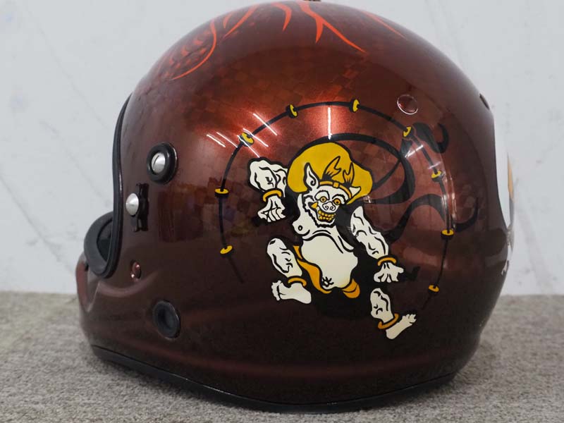 ヘルメットの塗装事例11