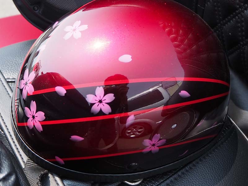 ヘルメットの塗装事例25