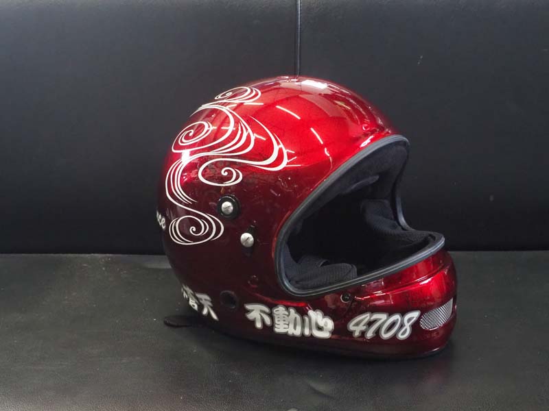 ヘルメットの塗装事例31