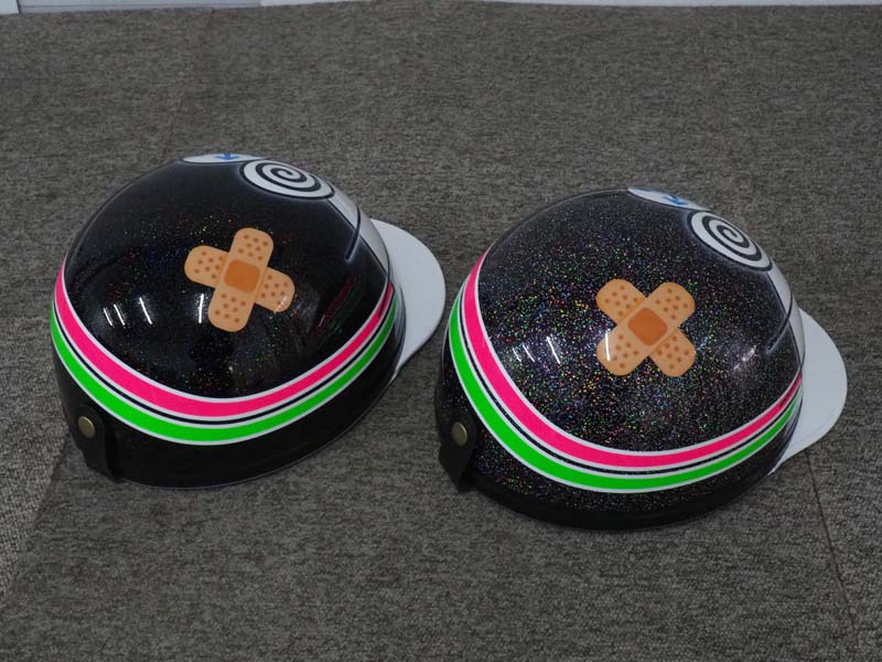 ヘルメットの塗装事例40