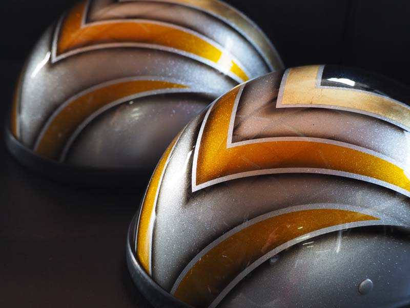 ヘルメットの塗装事例4